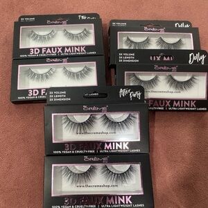 The Crème Shop 3D Faux Mink Lashes - Black